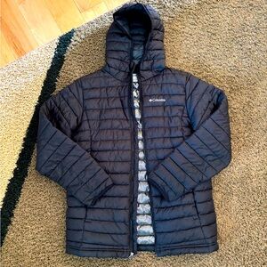 Girl’s extra large (18-20) black Columbia jacket